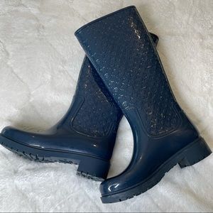 Louis Vuitton Rain boots navy size38